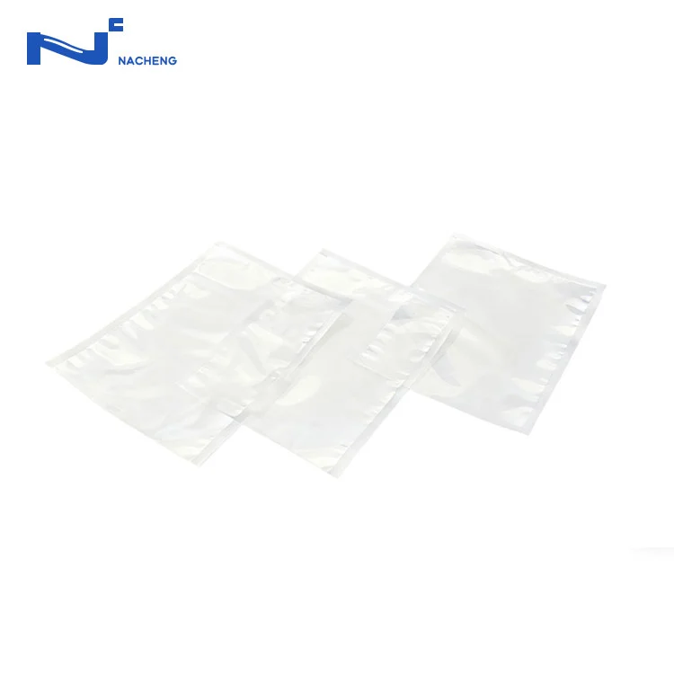 Sac d'emballage sous vide transparent PA PE